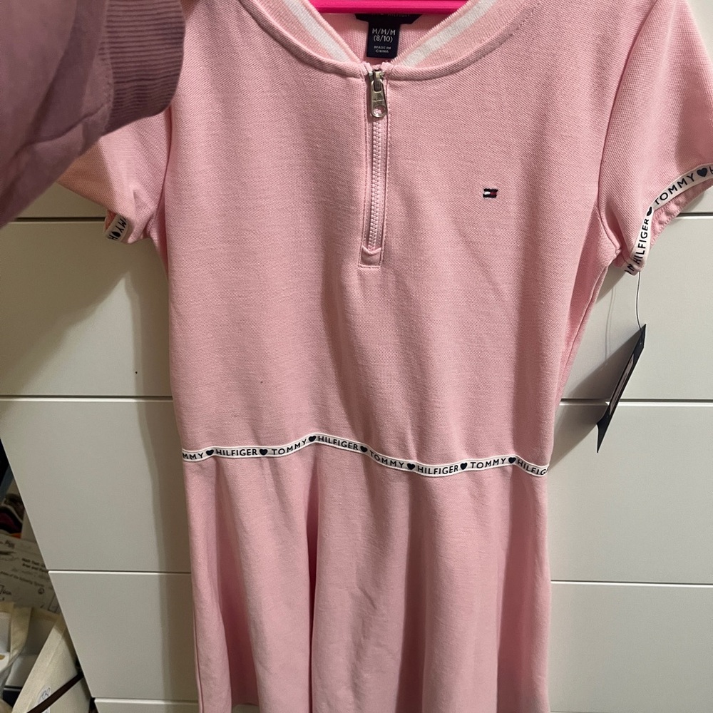 Tommy Hilfiger Light Pink Casual Kids Dress